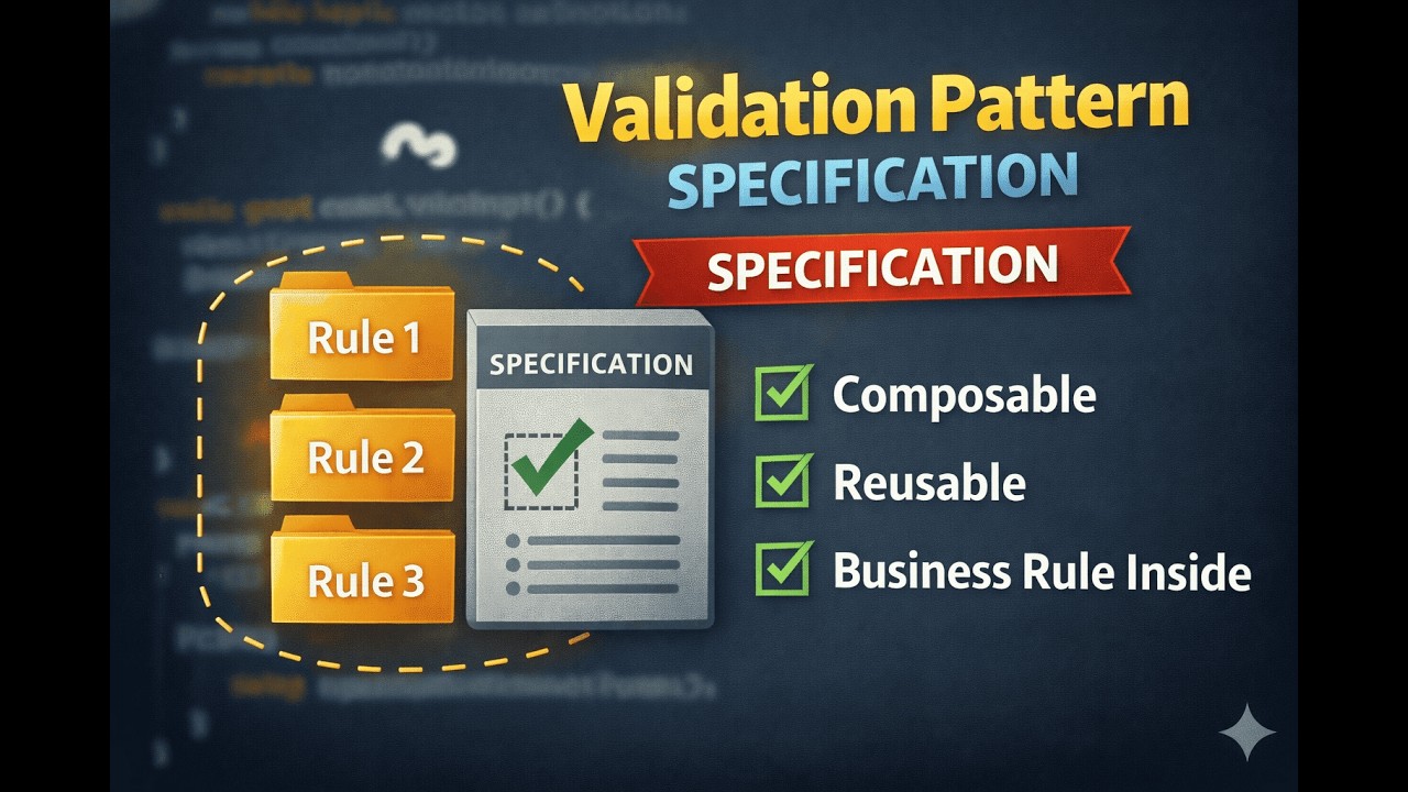 Specification | DDD Validation Pattern Example