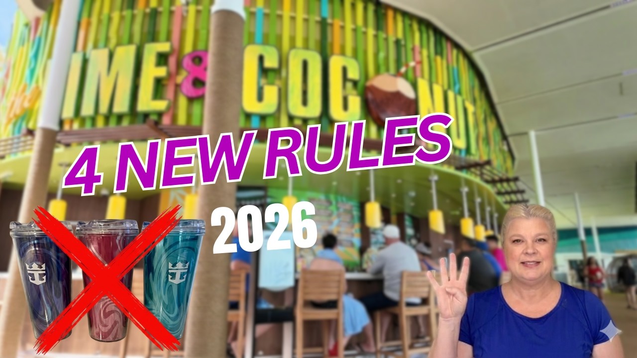 Royal Caribbean’s 4 NEW RULES for Drink Packages in 2026 🛑