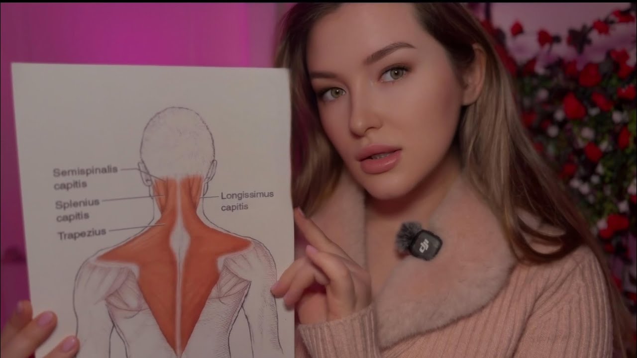 АСМР Приём врача-остеопата Ролевая игра ASMR Chiropractor Exam Версия без фоновой музыки