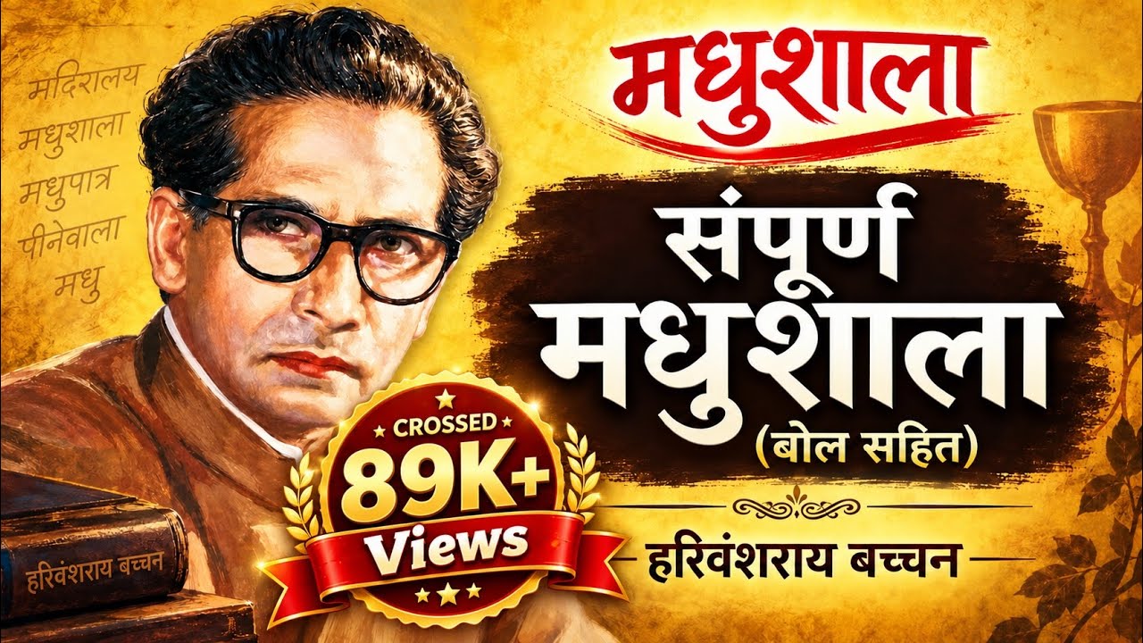 संपूर्ण मधुशाला (बोल सहित) | मधुशाला | हरिवंशराय बच्चन