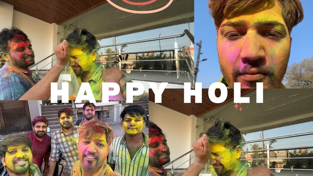 Office holi | sabko pani se bheega diya💪😂