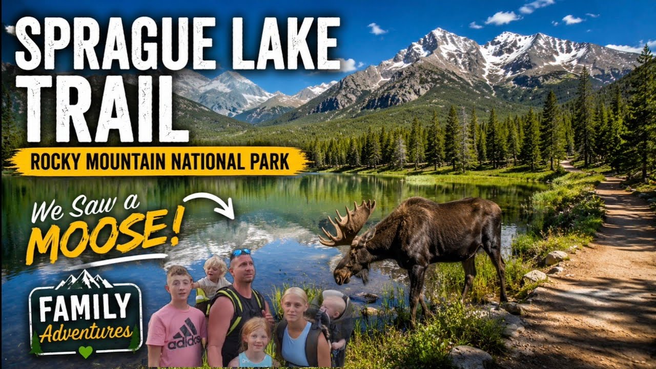 Why We Keep Coming Back to Sprague Lake | Rocky Mountains Family Hike - With Kids