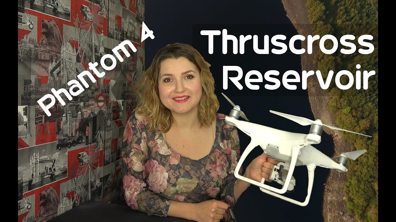 Phantom 4 drone at Thruscross Reservoir North Yorkshire