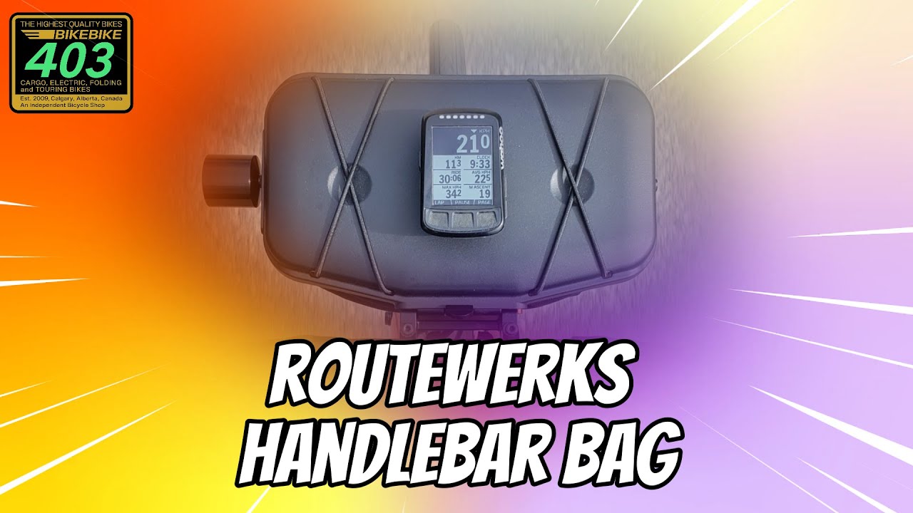 Идеальная сумка на руль велосипеда? - Сумка на руль Routewerks