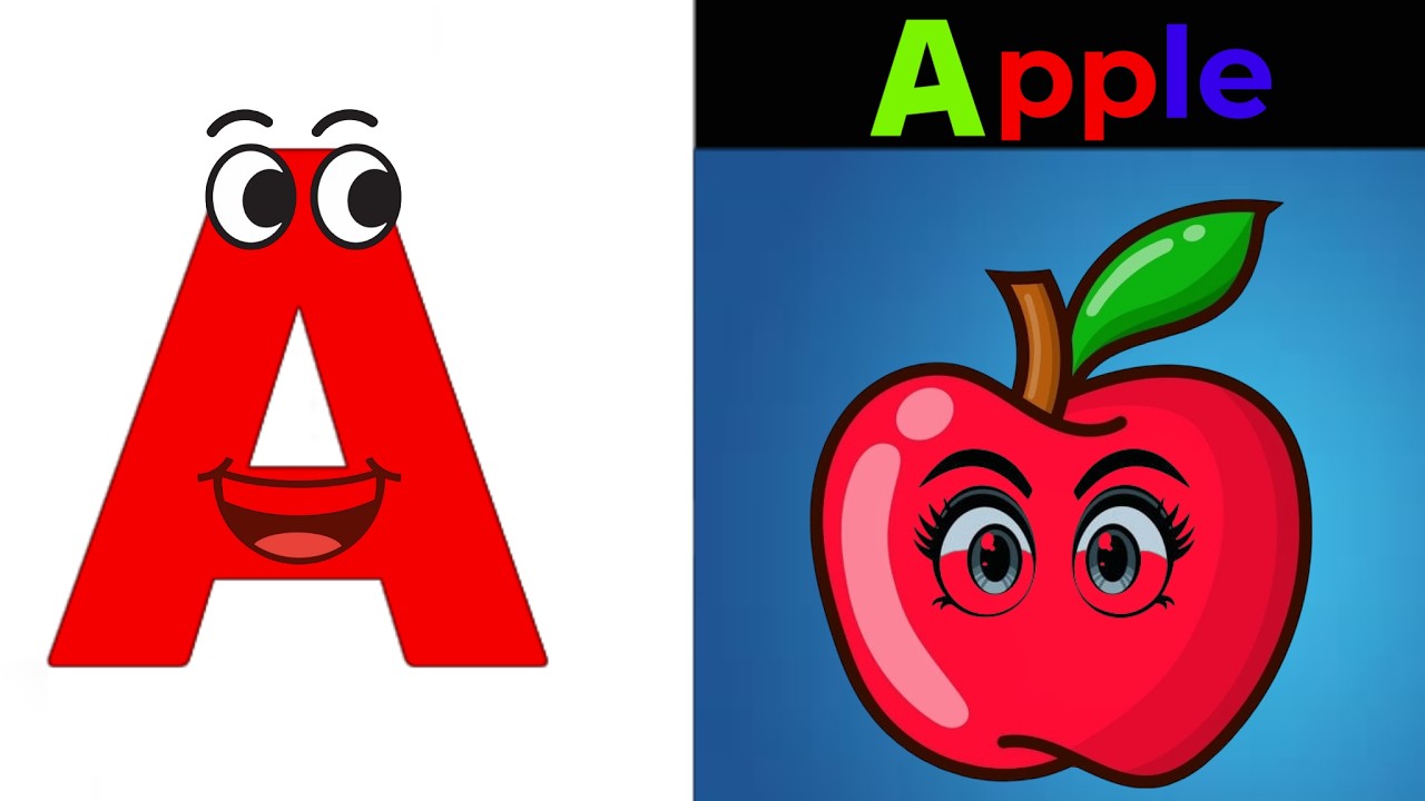 A for Apple 🍎 | Alphabet Song for Kids | Preschool & Nursery Learning