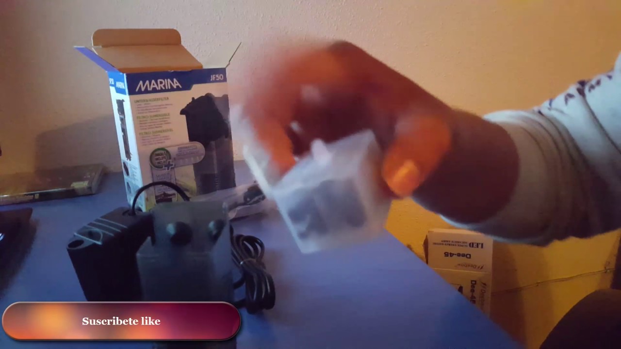Unboxing filtro interno Marina JF50