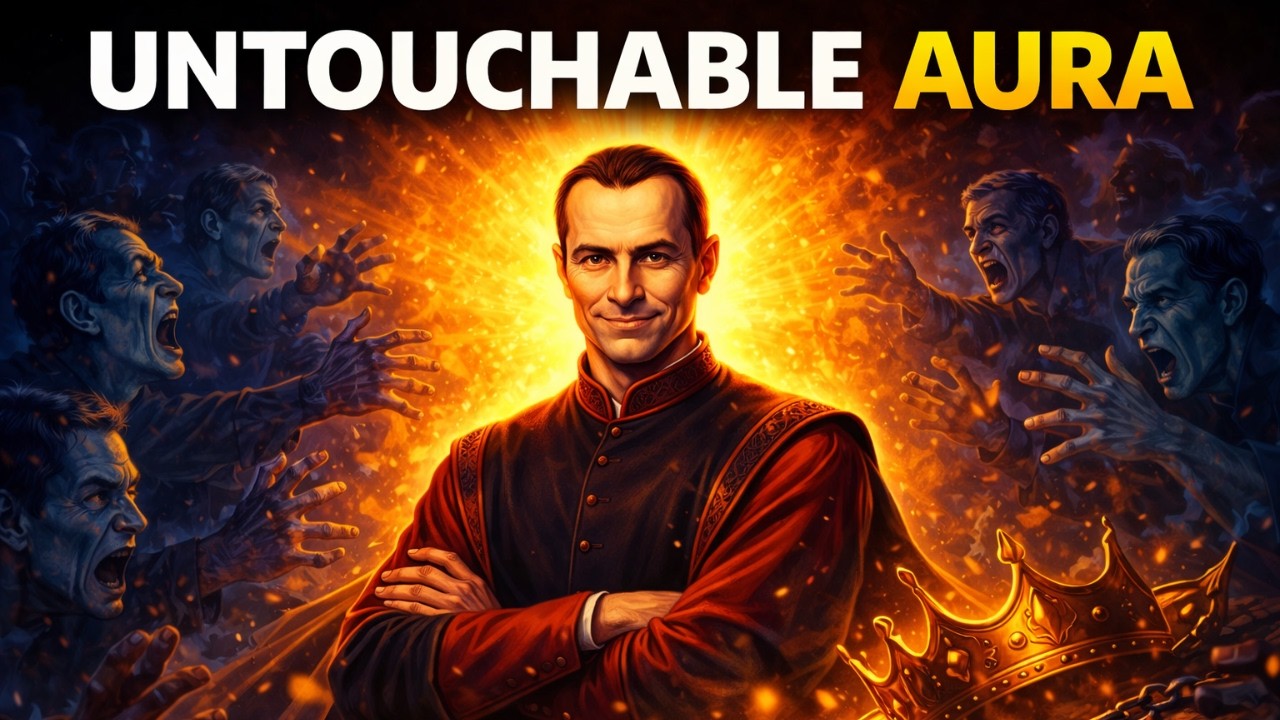 How to Build an Aura So Powerful It Bends People to Your Will | Machiavelli’s Way