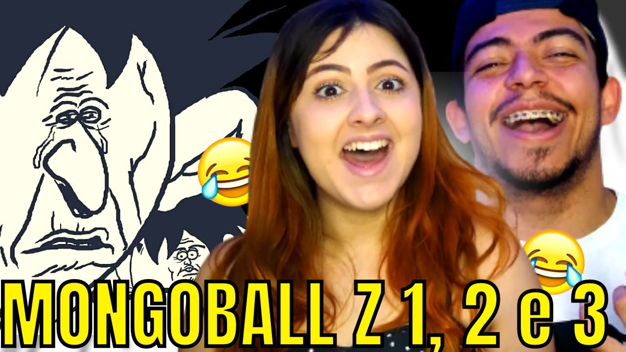 (HILÁRIO! 🤣) MONGOBALL Z 1, 2 e 3 (RABISCO) - REACT EM CASAL