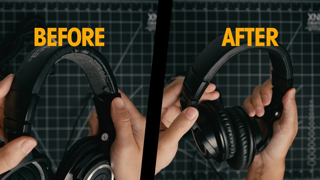 Restoring My FAVORITE HEADPHONES - AUDIO TECHNICA ATH-M50