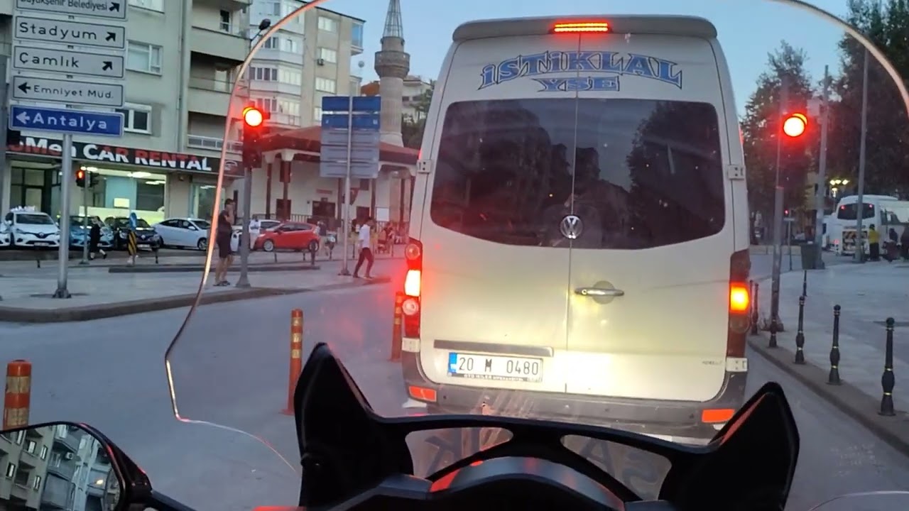 FJR1300 Motorumla ilk Motovlog çekimi Denizli 6Haziran2022