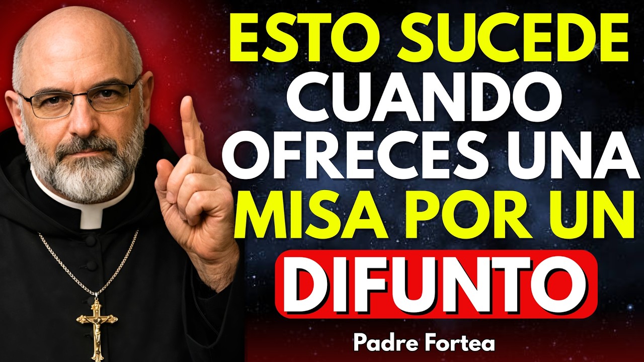 ¿QUÉ PASA CUANDO OFRECES UNA MISA POR UN FALLECIDO? | Padre Antonio