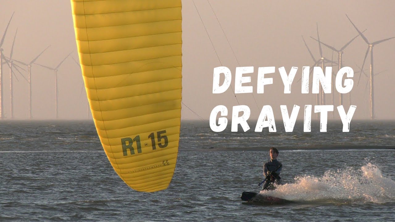Defying Gravity, Ozone R1 V4 15.0 propelles you up, watch the end for a 18 sec. floating 20+ jump
