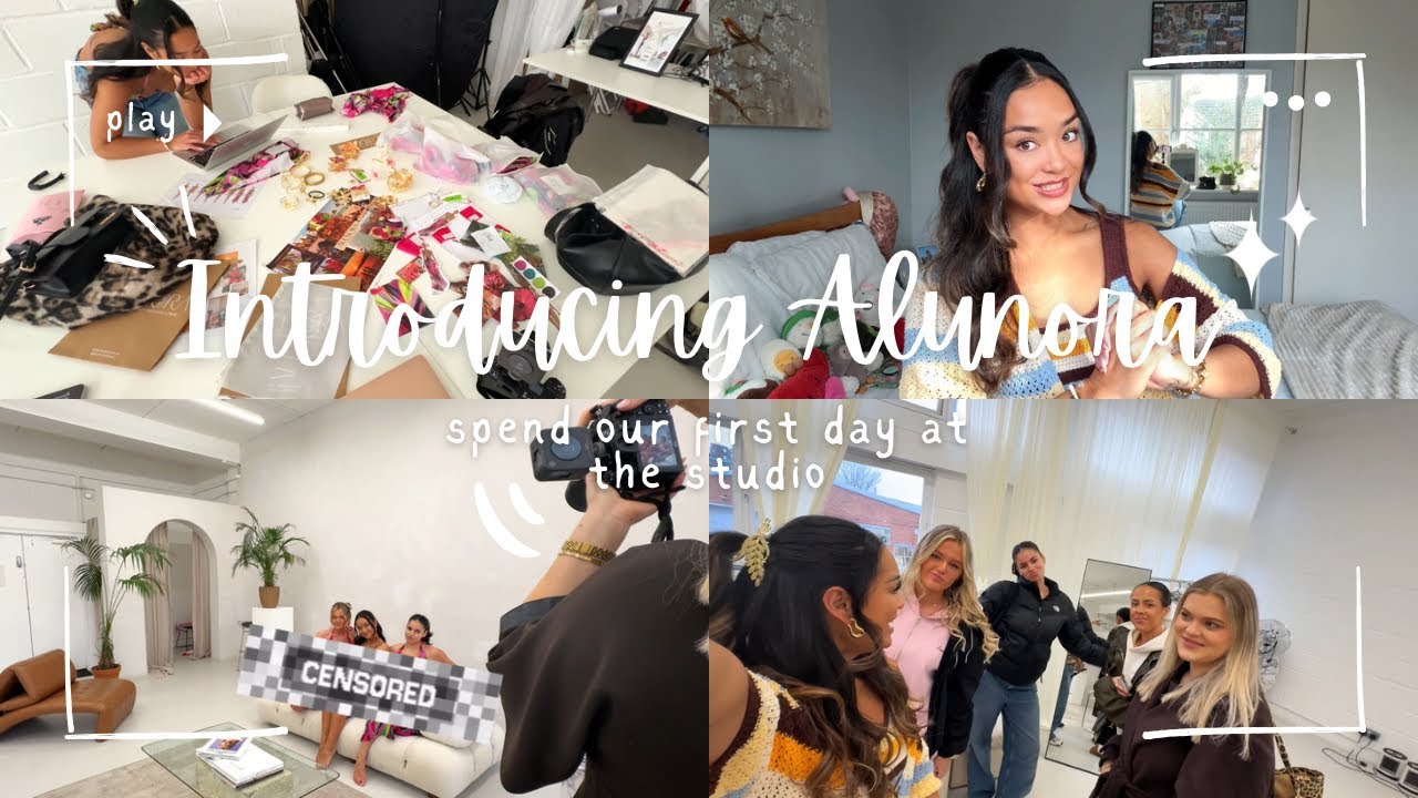 Introducing Alunora | Our First Studio Day (BTS + Meeting the campaign team)