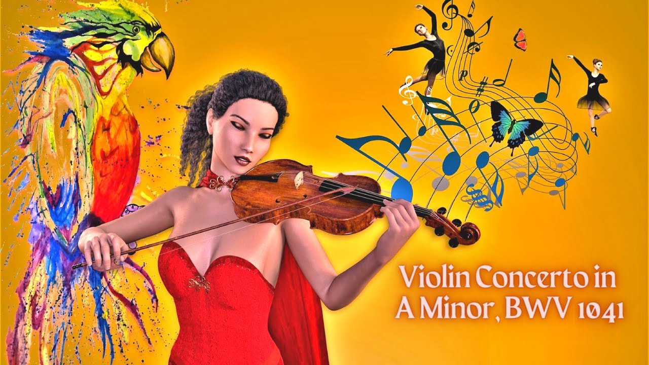 Bach Violin Concerto in A Minor, BWV 1041 [Complete]
