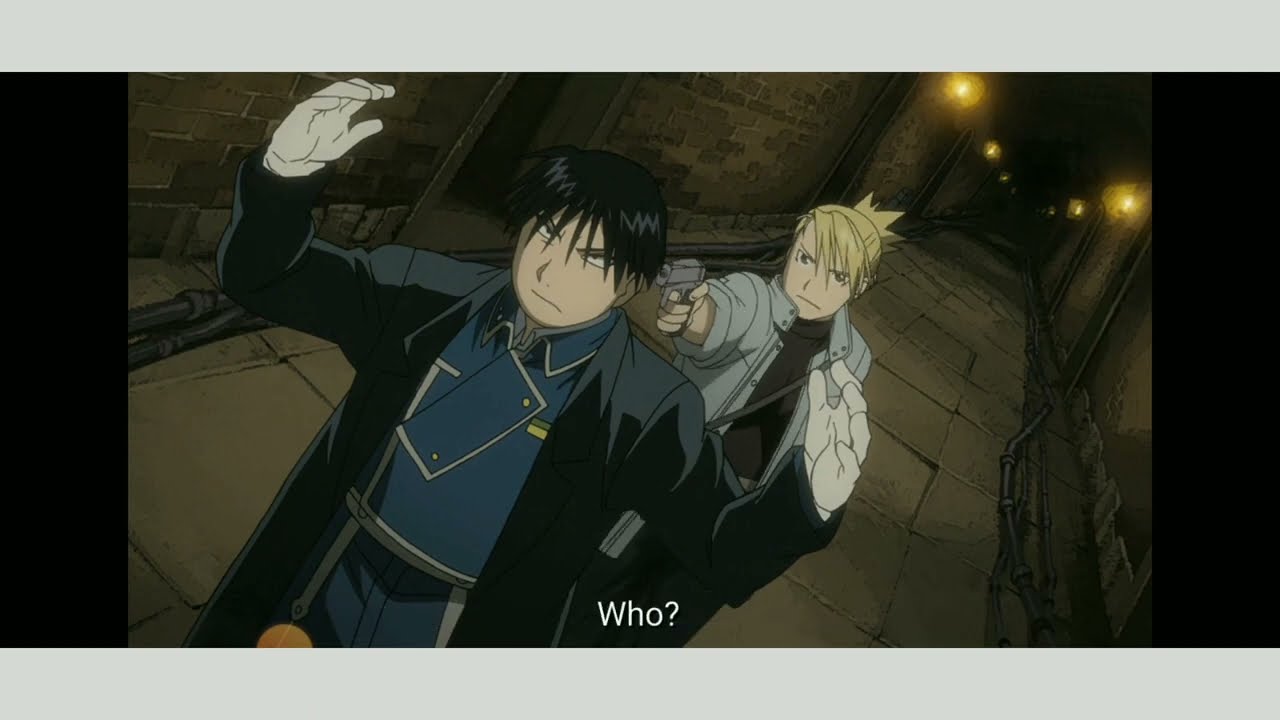 Mustang vs envy full fight (60fps) #fullmetal_alchemist