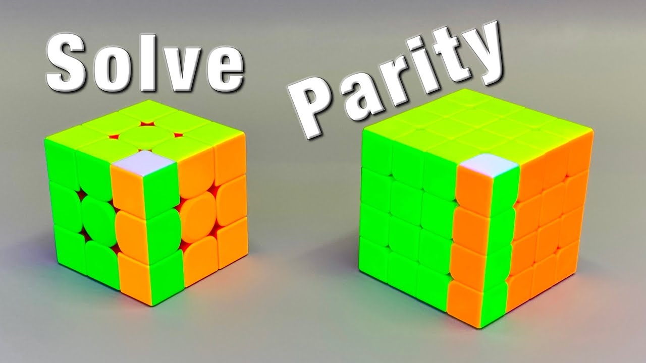 Solving Rubik’s Cube Parity 4x4   [KTFG 467]