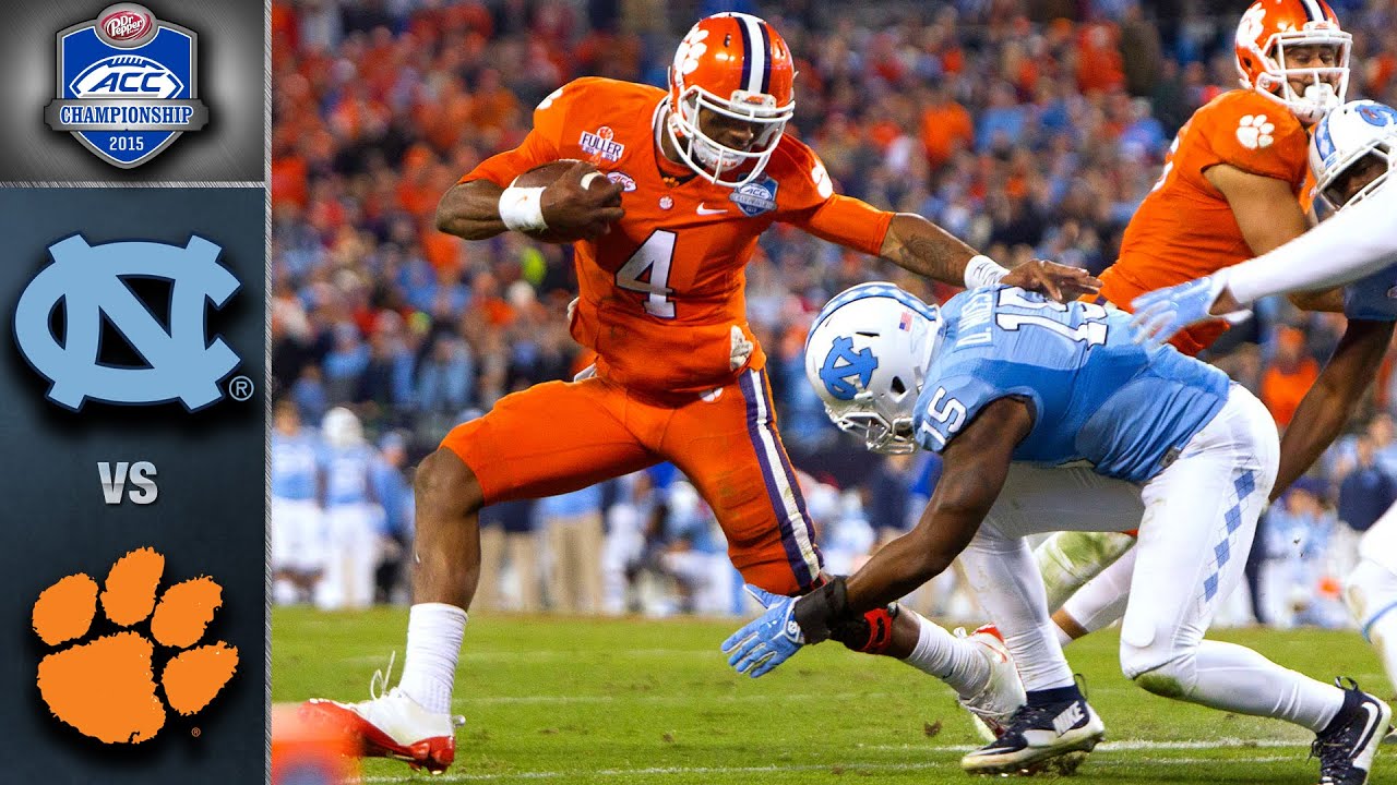 Clemson vs. North Carolina ACC Football Championship Game Highlights (2015)