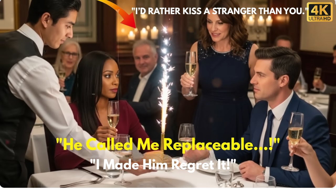 He Said He’d Kiss a Stranger Instead of Me… What I Did That Night Ended His Empire
