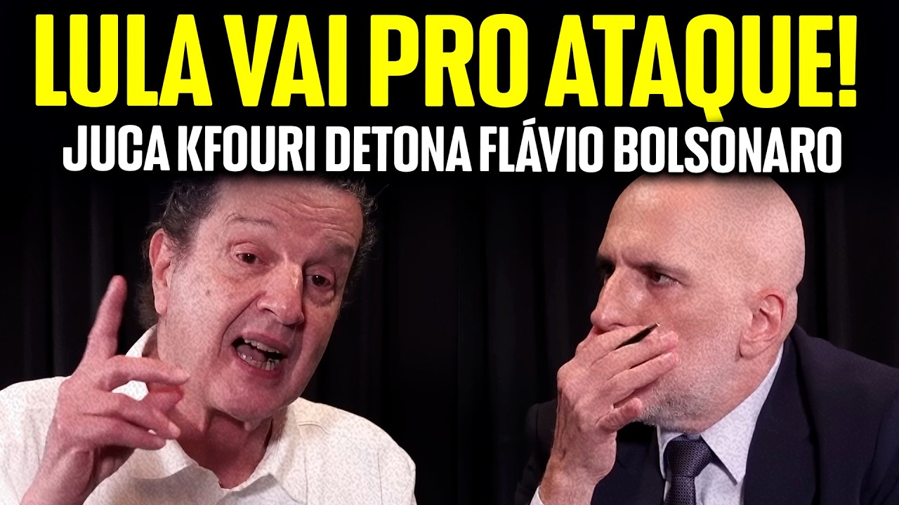 JUCA KFOURI: LULA VAI PRO ATAQUE CONTRA FL&Aacute;VIO, RATINHO JR, CAIADO A TR&Iacute;ADE DO ATRASO BOLSONARISTA!!