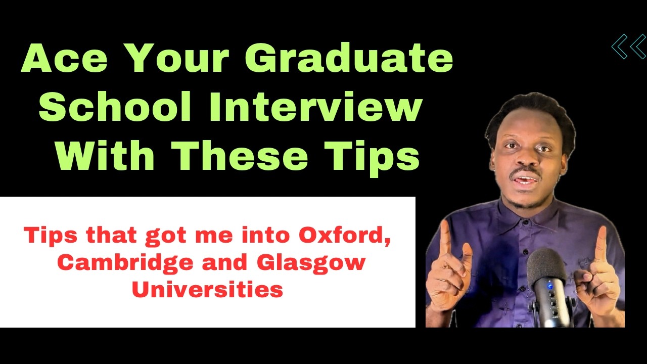 Graduate School Interview Tips That Will Set You Apart in 2025
