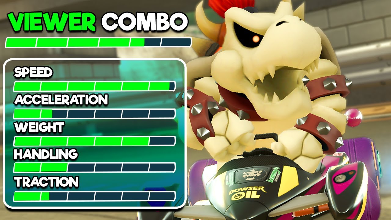 Can I WIN on VIEWER Combos? | Dry Bowser Circuit | Pick My Combo Episode 85 | Mario Kart 8 Deluxe