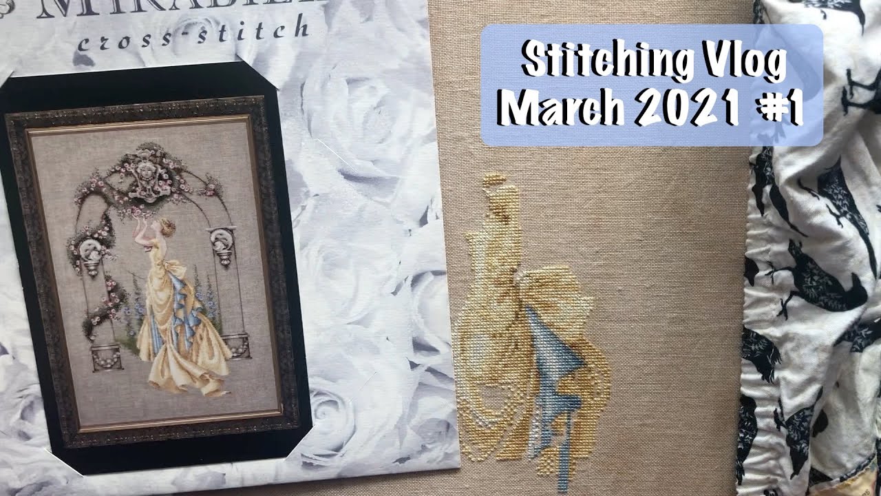 Stitching Vlog: A Small Finish, Fabric Dyeing for Garden Prelude and Other Wips
