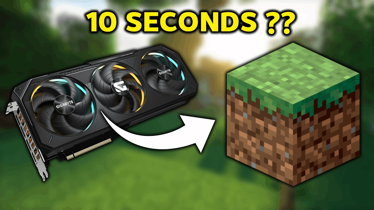 Can you build A 5070 in JUST 10 SECONDS ??