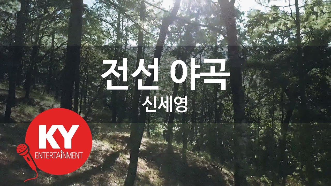 [KY ENTERTAINMENT] 전선 야곡 - 신세영 (KY.676) / KY Karaoke