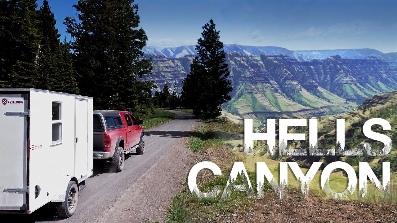 Converted Cargo Trailer | Hells Canyon Camping Adventure
