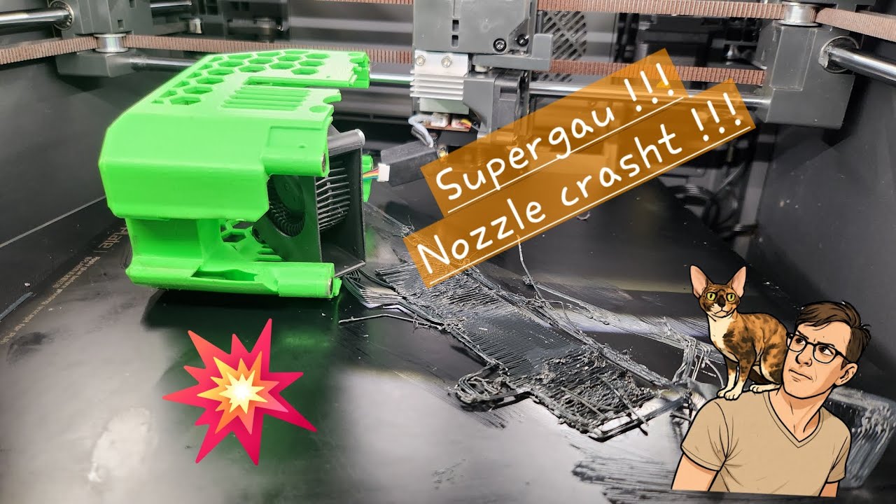 Supergau!!! Nozzle crasht !