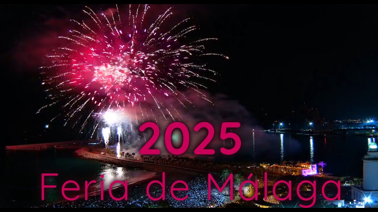 🎆  🔴 EN DIRECTO | La Feria de Málaga de 2025 comienza esta noche con fuegos artificiales y drones