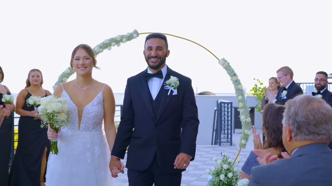 Amanda & Michael’s Rooftop Wedding | The Current Hotel Tampa - Full Length