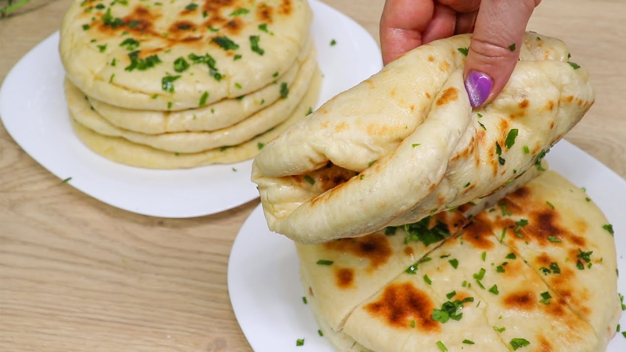 Лепешки на ужин на удивление просты и вкусны. Семейный любимый хлеб №34