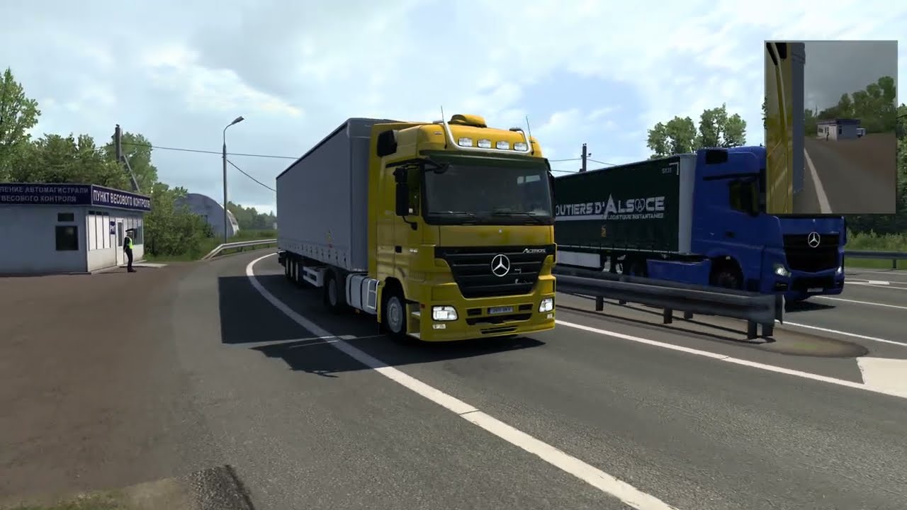 ETS 2 1.50 , Mercedes-Benz Actros MP2 с канала 