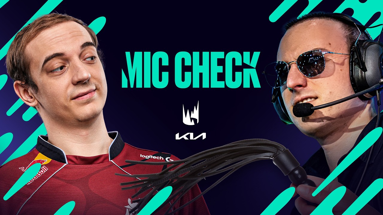 Today we're speaking German, ok? | Kia Mic Check | LEC Summer 2026