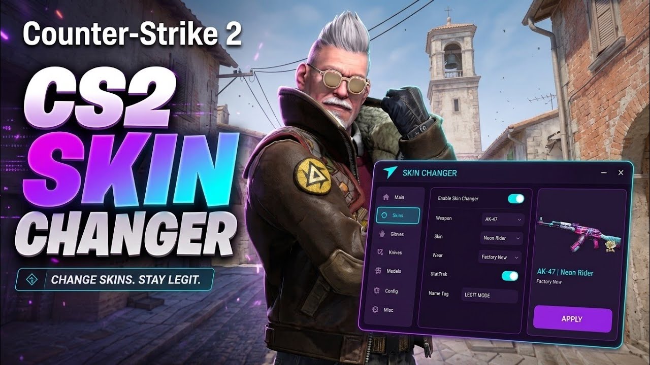 WORKING CS2 Skin Changer 2026 / Skin Changer + Free Skins + GUI / No Ban Free PC