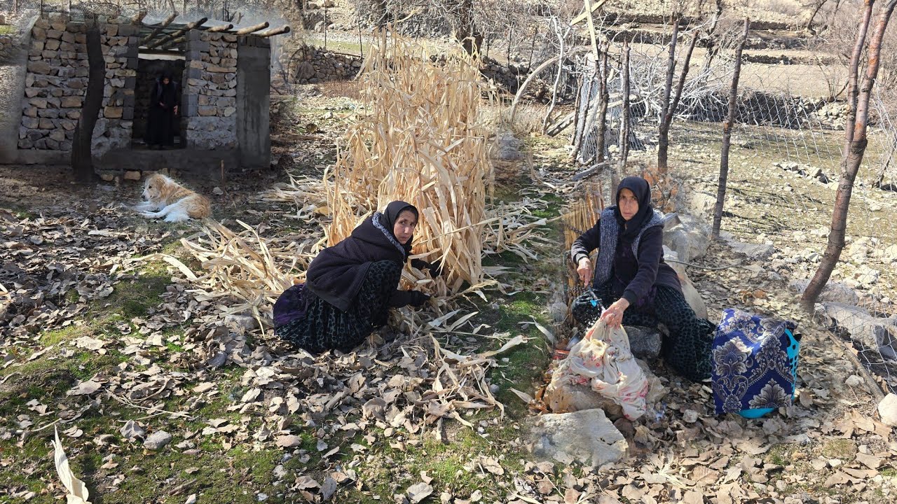 The bitter life of a rural grandmother in the pristine nature of Iran|The fight for survival