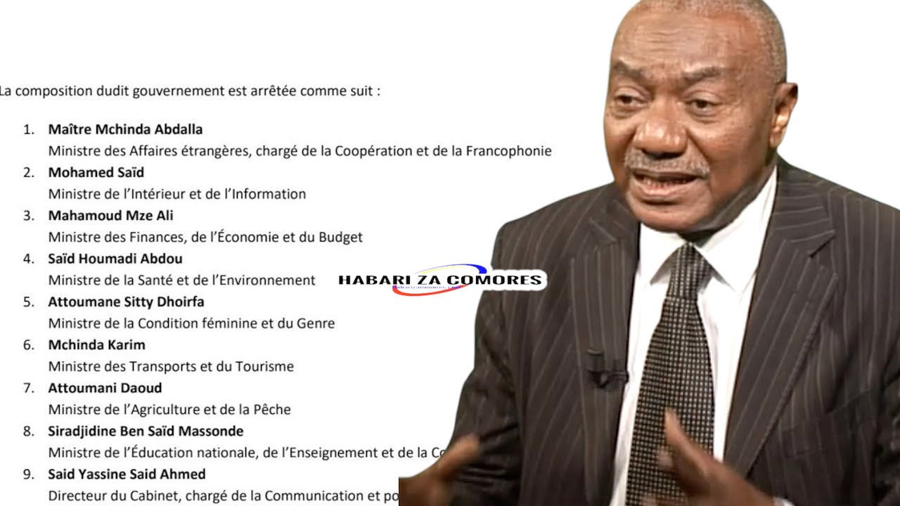 Nouveau Gouvernement d'Exil d'Achirafi Saïd Hachim : Réaction