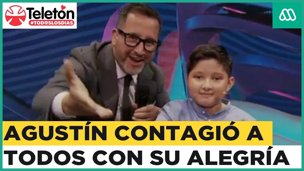“¿Qué lo hace feliz?”: Agustín es el youtuber de Teletón que contagió a todos con su alegría