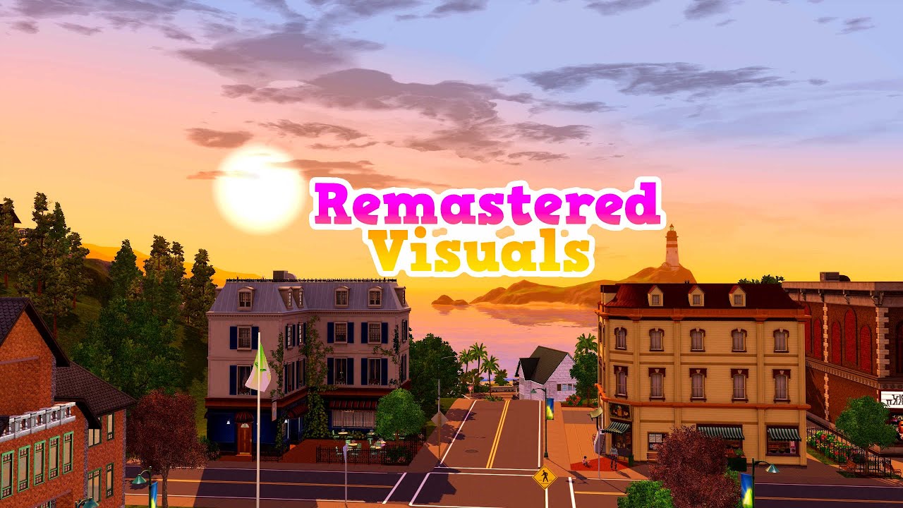 Графика Sims 3 Remastered 2024! (Моды)