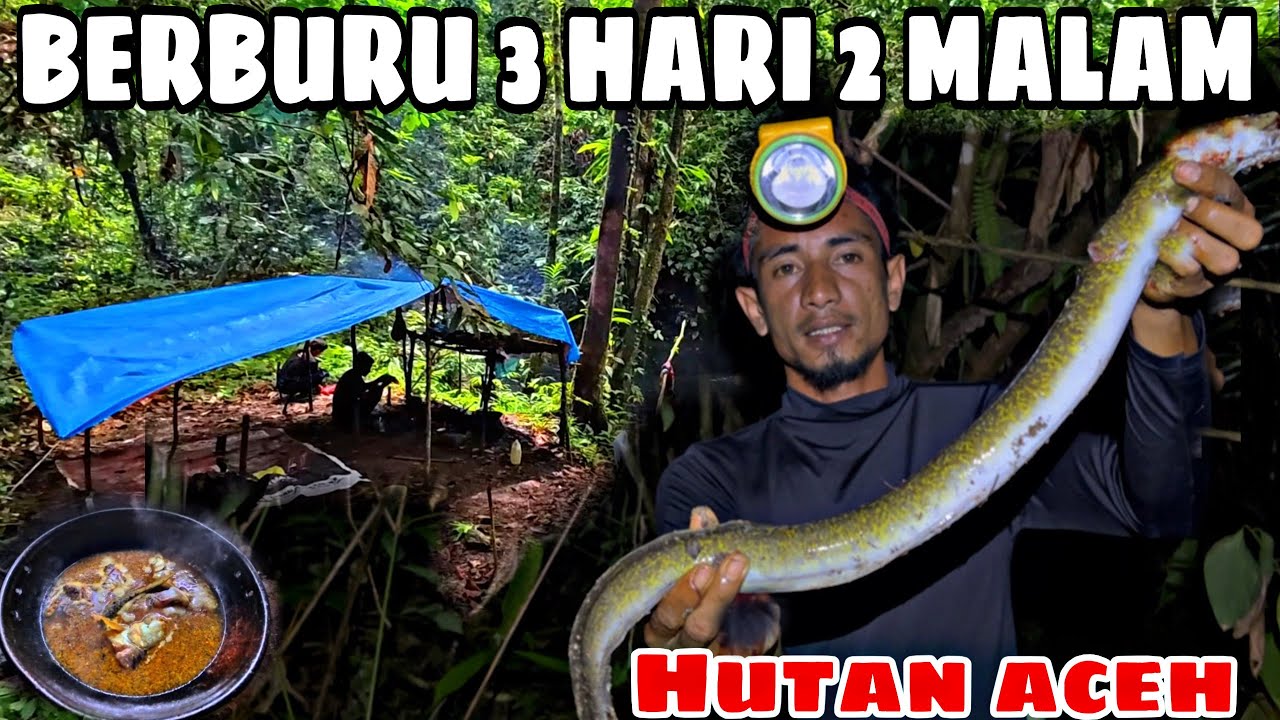 FISHING ADVANTURE 3 HARI 2 MALAM || HUTAN ACEH || TIBA-TIBA BANJIR …