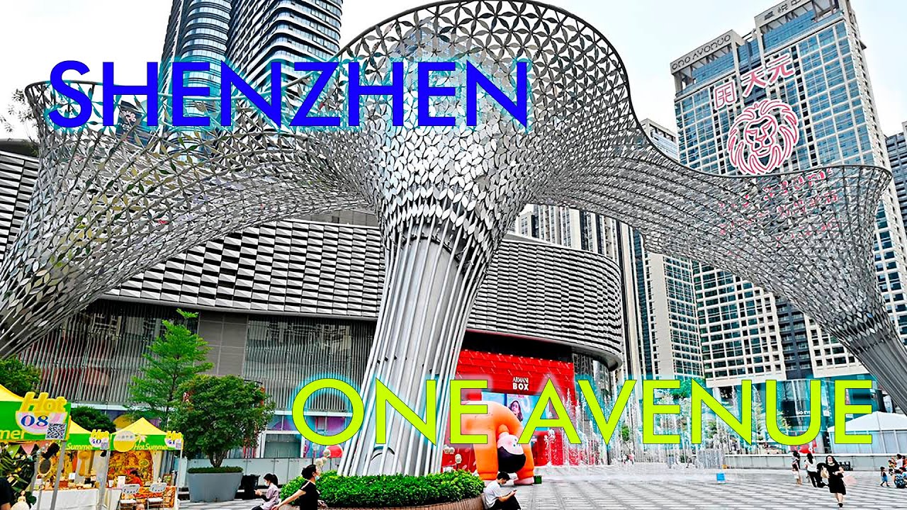 Shenzhen One Avenue walking tour