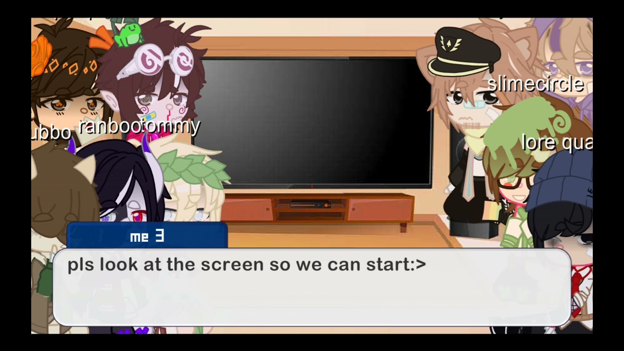 mcyt+quackity react to slimecicle