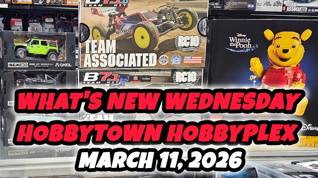 Что нового в среду - 11.03.2026 - HobbyTown HobbyPlex, Омаха, Небраска - Магазин снова стал други...