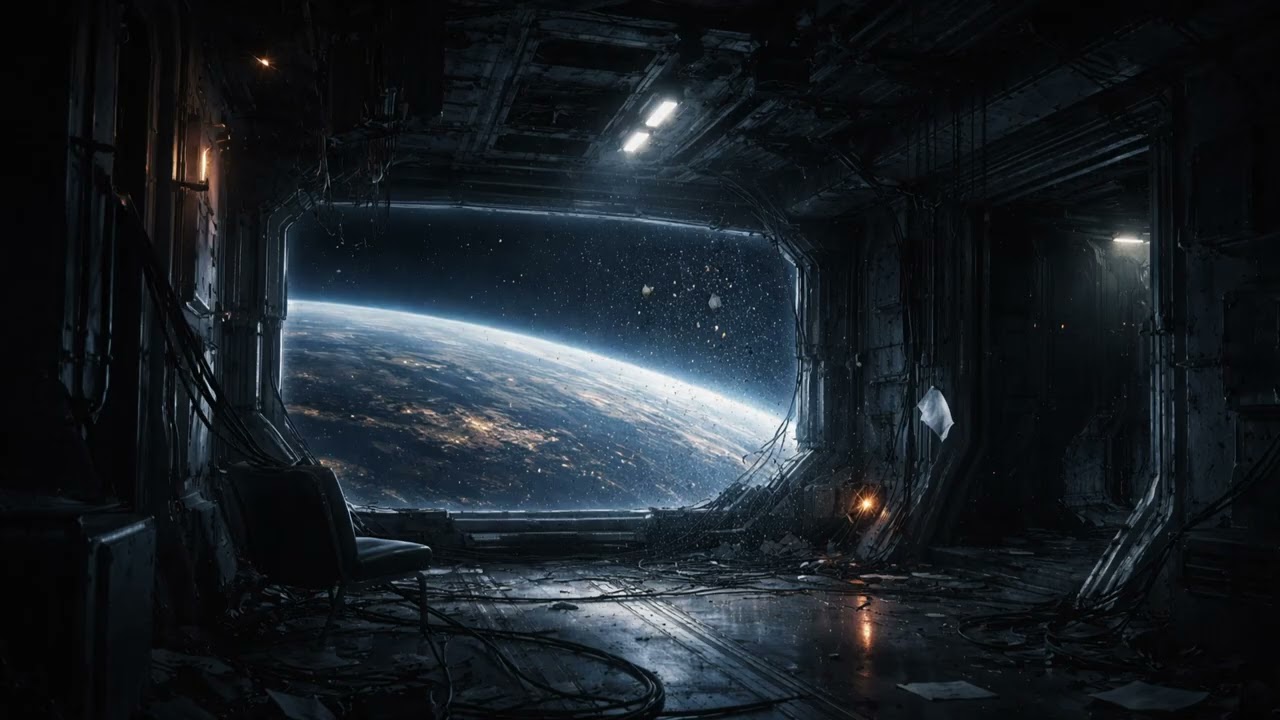 버려진 우주 정거장에서 | Lonely Orbital Station – Dark Ambient Music for Study & Deep Focus