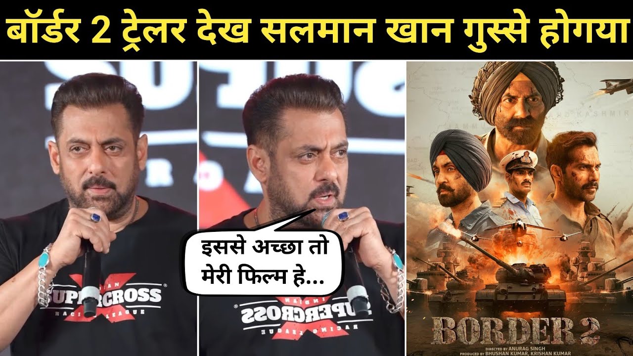 Border 2 Trailer देख Salman Khan गुस्से होगये | Border 2 Trailer Review Reaction | Sunny Deol 