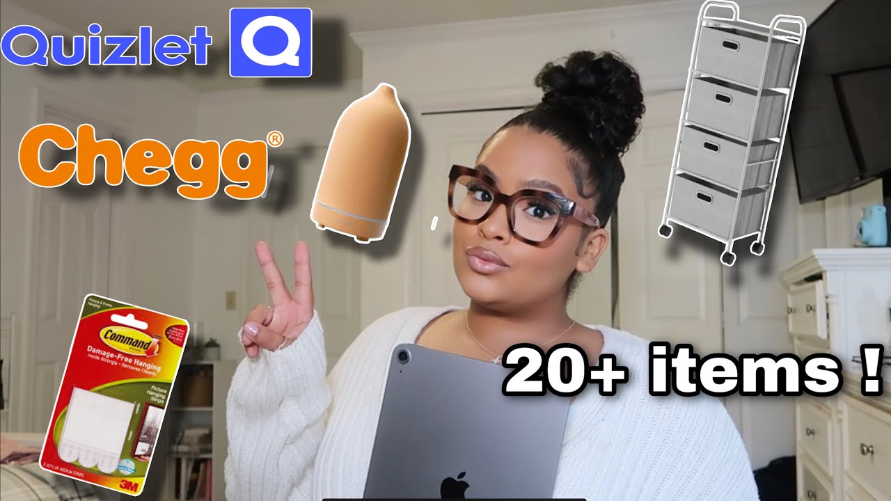 COLLEGE +DORM ROOM ESSENTIALS 2022 | *what you actually need*