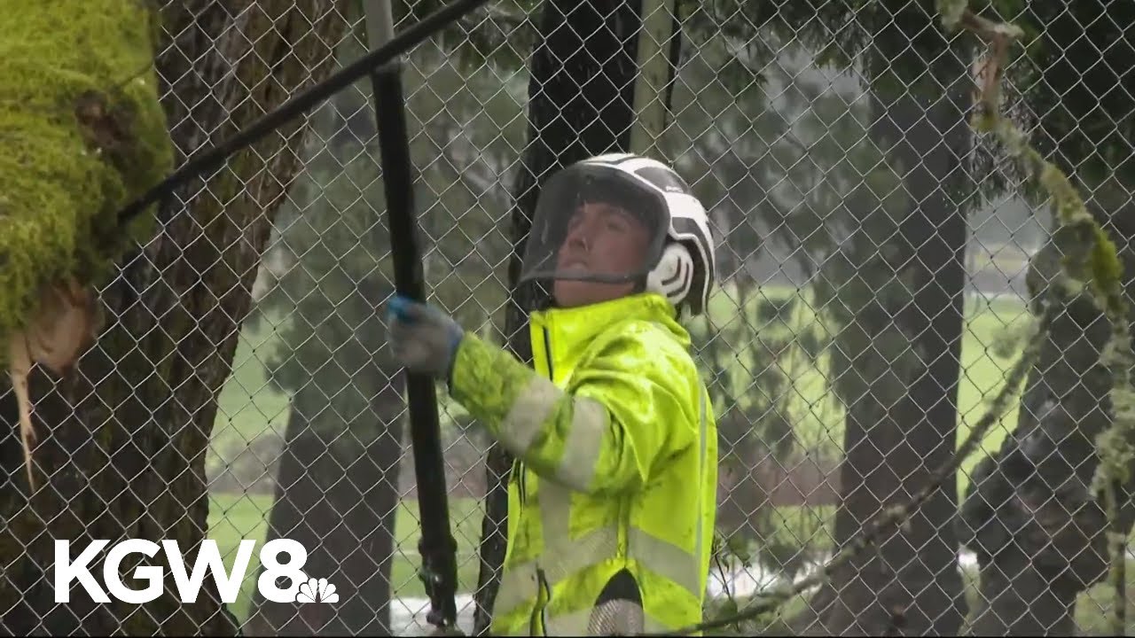 Спасательные службы реагируют на оползни по всему Портленду; перекрытие дорог продолжается по мер...
