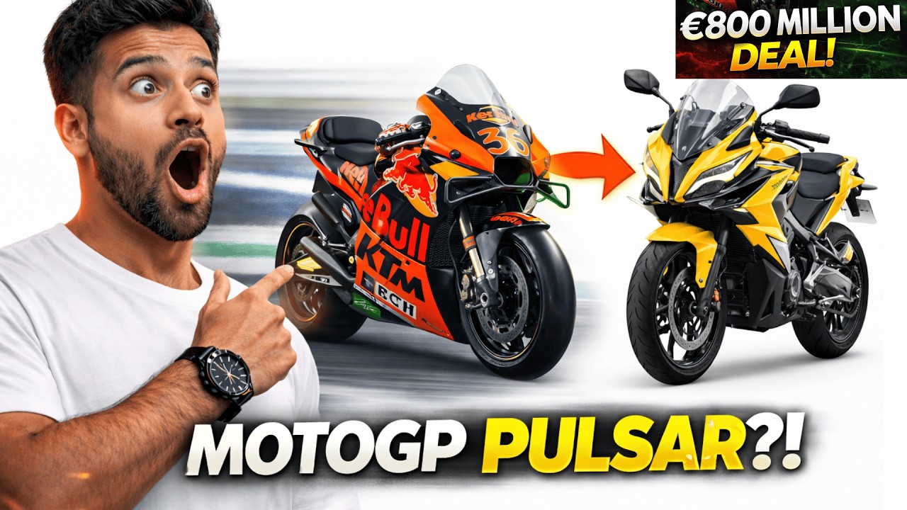 Bajaj's 800M€ Heist: How They OWN KTM & Revive Pulsar!