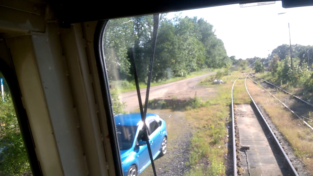 in side the cab of a class 66 train engine 9/6/16